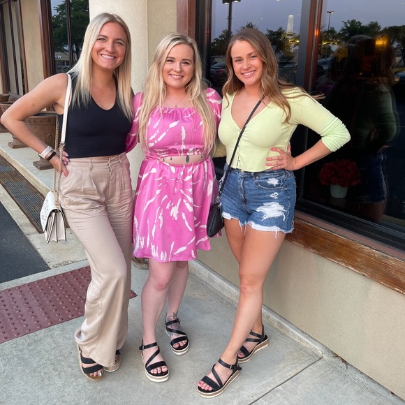 Satin Cut Out Dress💕 - Picture 7 of 15